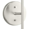 thumbnail image 6 of Progress Lighting Haas 2-Light Wall Bracket, Brushed Nickel, Opal Glass Globes, Design Series, 6 of 12