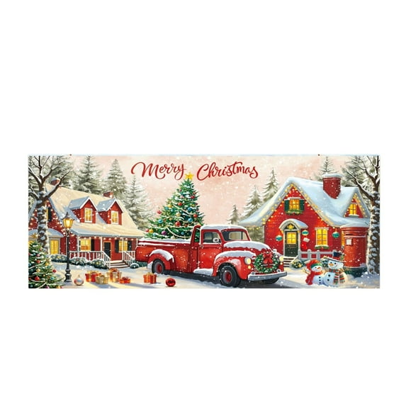 Hearth & Gear Garage Door Cover Banner 16x7 Feet Holiday Outdoor Decorative Rope Snowman And Holiday Design Holiday Wall Wall Flags for Teens Boys Flags on A Flag Shirt Women Canadian Flag 3x5 Outdoor