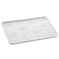 thumbnail image 1 of veasfak Detachable Drainer Shelf Cups Organizing Basket White Size L, 1 of 5