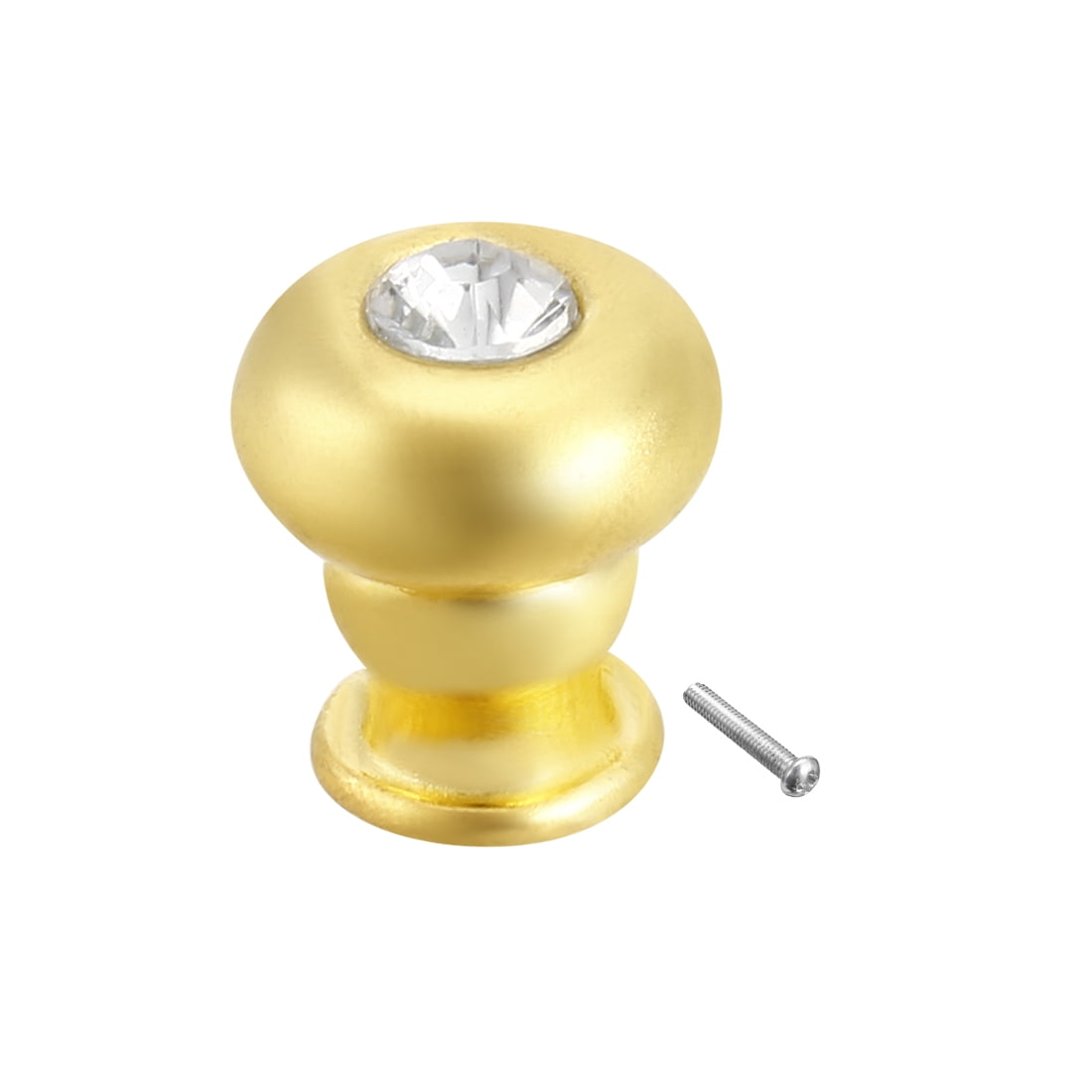 Unique Bargains 11mmx14mm Gift Jewelry Box Single Hole Round Knobs Pull Handles