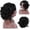 Black, variant on Short Curly Black Wigs for Women 30cm African Hairpiece Stylish Hair Wig for Everyday Use Female Hairstyles