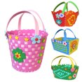 thumbnail image 1 of Gwong Juguete DIY Linda flor artesanía a mano niños niños juguete creativo trenzado cesta de almacenamiento Gwong 21019446, 1 of 7