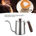 thumbnail image 3 of Pour Over Coffee Kettle, Stainless Steel Coffee Pot, Tea Kettles, Gooseneck Spout for a Precision Pour with Wooden Handle, Coffee Maker Tea Pot Spout Coffee Tea Pot, 3 of 7