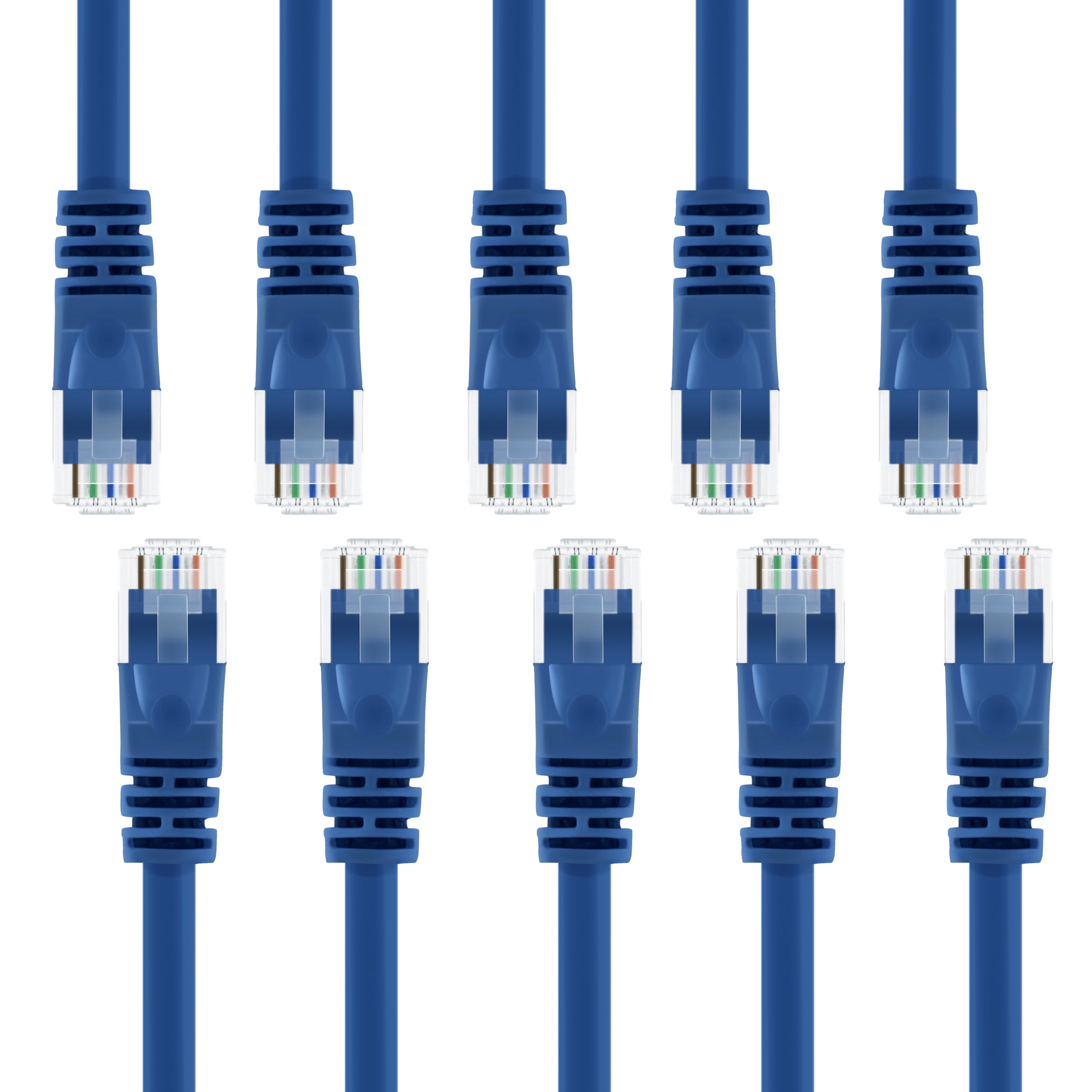 GearIt Cat 6 Ethernet Cable Cat6 Snagless Patch Computer LAN Network GearIt Cat 6 Ethernet Cable Cat6 Snagless Patch Computer LAN Network