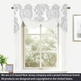 thumbnail image 6 of DriftAway Traditional 1 Piece Damask Floral Room Darkening Swag Curtains, 6 of 6