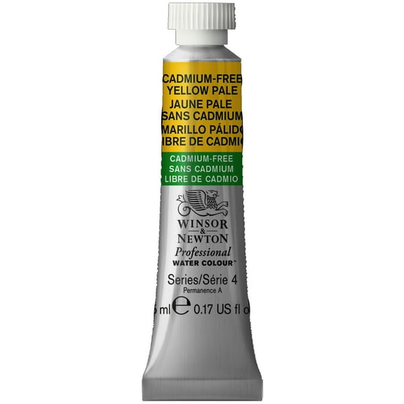 Winsor & Newton Professional Watercolor, 5ml, Cadmium-Free Yellow Pale