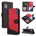 thumbnail image 1 of Wallet Case for Samsung Galaxy A13 5G, Buisiness Luxury PU Leather Credit Card Slots Holder Kickstand Magnetic Clasp Phone Cover with Soft Silicone Inner Shockproof Drop Resistant Case,Black, 1 of 8