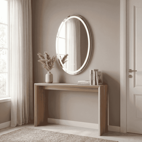 Oneida LED Oval Frontlit Mirror