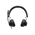 thumbnail image 4 of Logitech Zone Casque Filaire à Réduction de Bruit - pour Microsoft Teams - Casque - Supra-Auriculaire - Filaire - Réduction de Bruit active - USB-C - graphite, 4 of 8