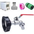 thumbnail image 4 of Adaptador de Depósito IBC 3/4" Grifo de Depósito IBC de Lluvia Grifo Garrafa para Grifo Deposito 1000 litros Adaptador IBC Grifo de Jardín, 4 of 5