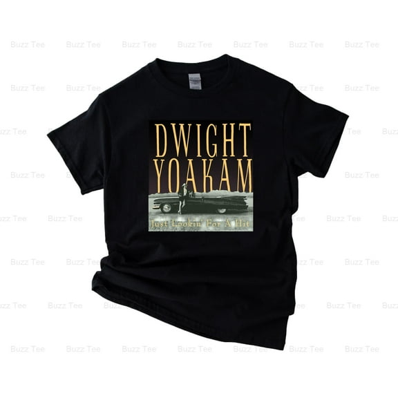 Vintage Dwight Yoakam Just Looking For A Hit The Black Unisex New Unisex T-Shirt, up to 5XL