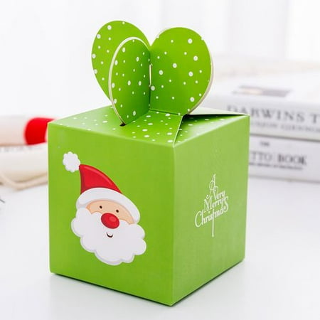 Macy's Christmas Display 2019 KABOER 5Pcs 2019 New Christmas Snowman / Elk / Snowman / Christmas Tree Christmas Eve Apple Box ()