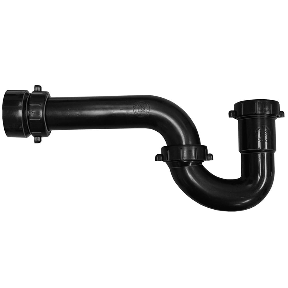 11/2" Slip Joint ABS PTrap with Adapter,PartNo P39003 JonesStephens