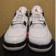 thumbnail image 3 of Ni - ke Size 11.5M - Air Jordan 4 Retro "White Cement" (FV5029-100), 3 of 5