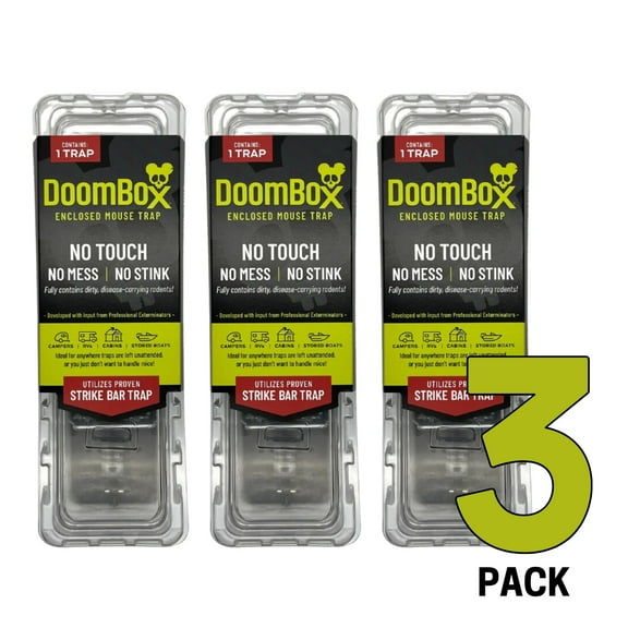 DoomBox Enclosed Mouse Trap | Safe for Kids & Pets | Made in USA (3)