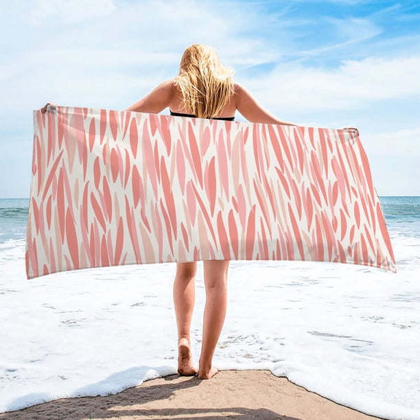 pstuiky Toalla de playa de microfibra, súper colorida, resistente a la arena, manta de playa multiusos para viajes y piscina (76 x 152 cm).
