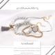 thumbnail image 5 of Pulseras con borlas, pulsera de mármol con corazón, pulsera de perlas (4 piezas), 5 of 6