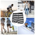 thumbnail image 4 of Honeii Black And White Stripes Men's Underwear Boxer Briefs Pack, ComfortSoft Boxer Brief for Men, Moisture-Wicking Breathable-X-Large, 4 of 5