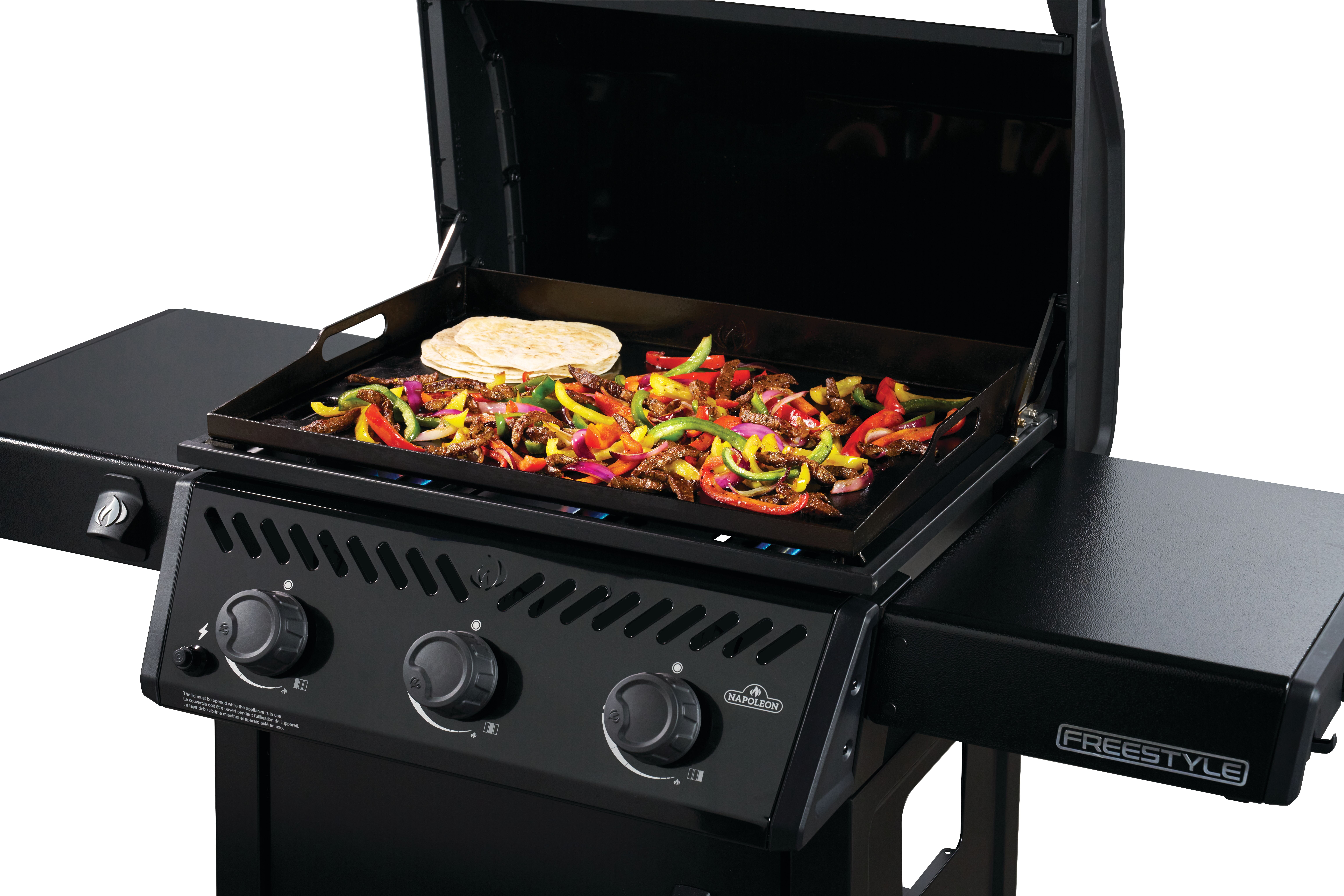 Napoleon Freestyle 24 Inch Pre-seasoned Non-Stick Griddle, Propane