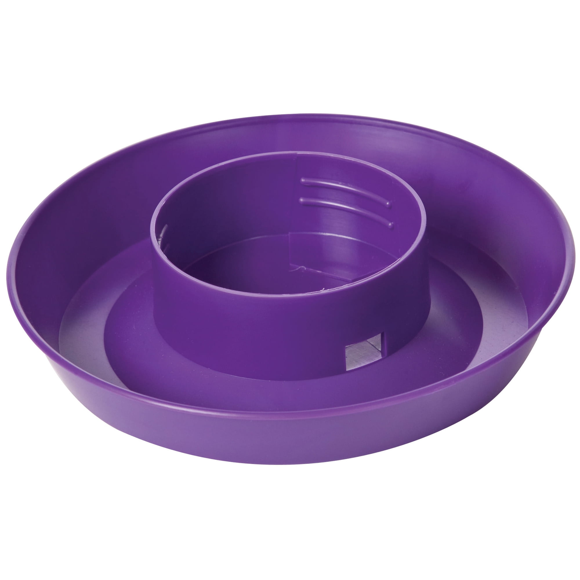 Miller Mfg Screw On 1 Quart Poultry Water Base (Set of 5)
