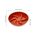 thumbnail image 2 of WEUVEB 10pcs Plastic Tray Red for Home Decoration and Gardening Projects, 2 of 8