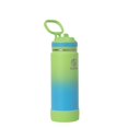 thumbnail image 1 of Botella de agua Takeya Actives de acero inoxidable de 530 ml con pajita, 1 of 6