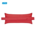 thumbnail image 3 of Uxcell Almohadas de Chaise al Aire Libre, Resistente al Agua con Correa Elástica Ajustable para Silla, Paquete de 2 Rojas, 3 of 7