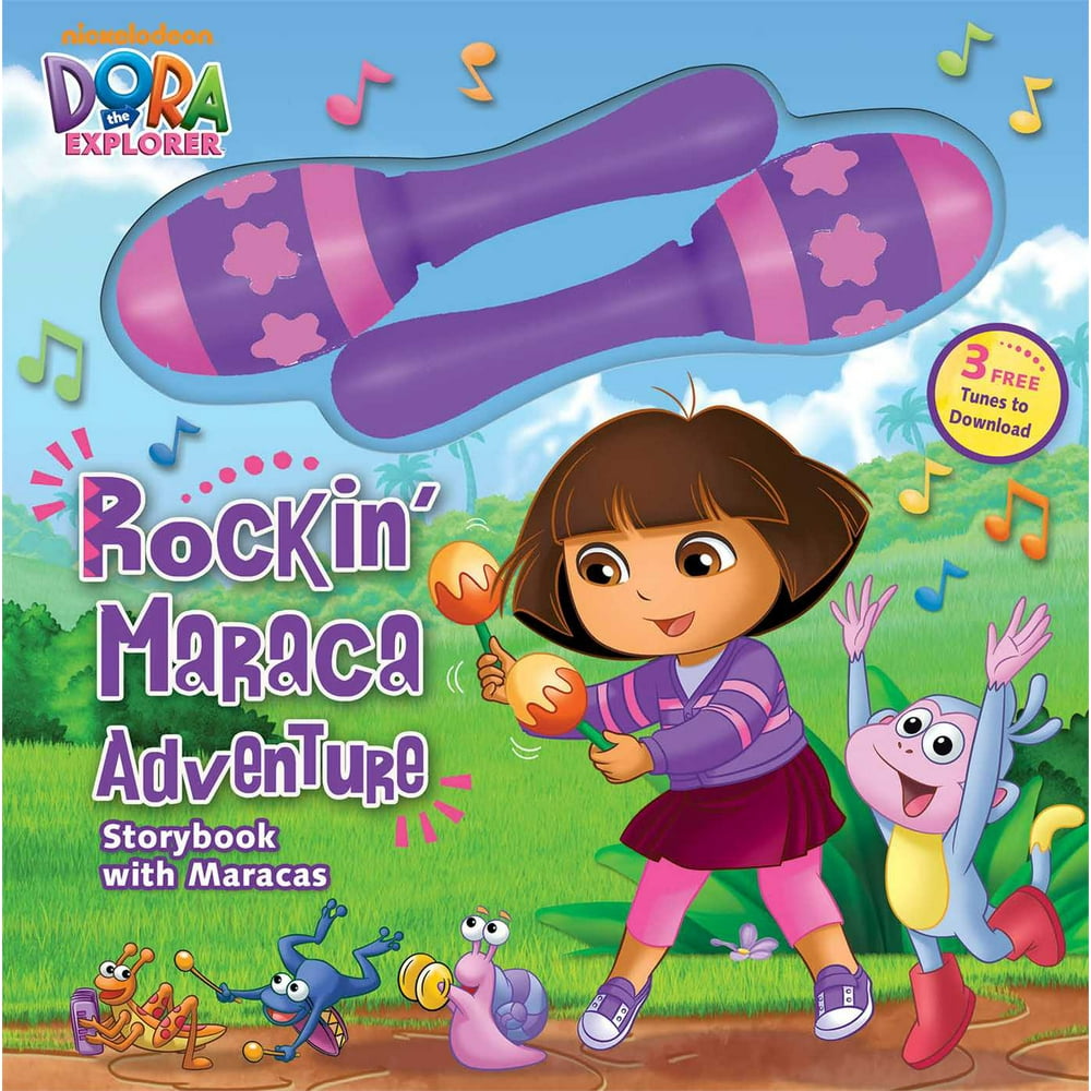 Dora the Explorer: Rockin' Maraca Adventure : Storybook with Maracas ...