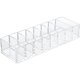 thumbnail image 1 of Caja de almacenamiento de escritorio para cosméticos, acrílico transparente, 8 rejillas, 8 cables Compa, 1 of 5