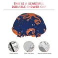 thumbnail image 5 of Disketp Octopus Shower Caps,Reusable Shower Cap For Women, Double Layer Waterproof Hair Cap, Large Size For All Hair Lengths,For Girls Spa Home Salon Use, 5 of 9