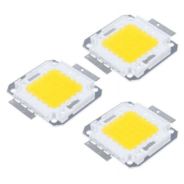 3X 3800LM 50W LED Chip de Bombilla de de Luz Calido Alta Potencia DIY