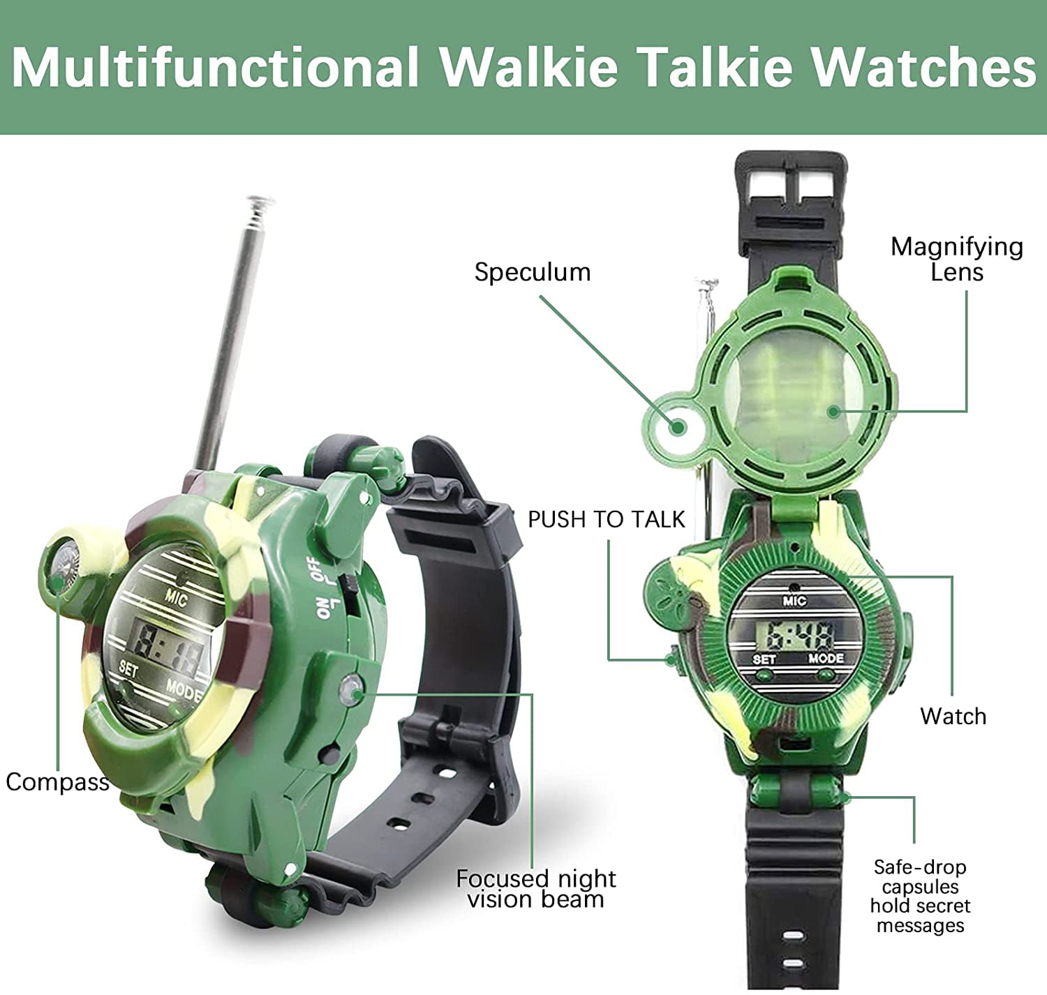 Walkie talkie watches - Top quality