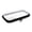 Black, variant on Clear Hard Shell Storage Box With Zipper Caboodle Style Organizer Case Piqola Transparent Utility Pouch For Stationery Makeup Travel Accessories Dustproof PVC Container White