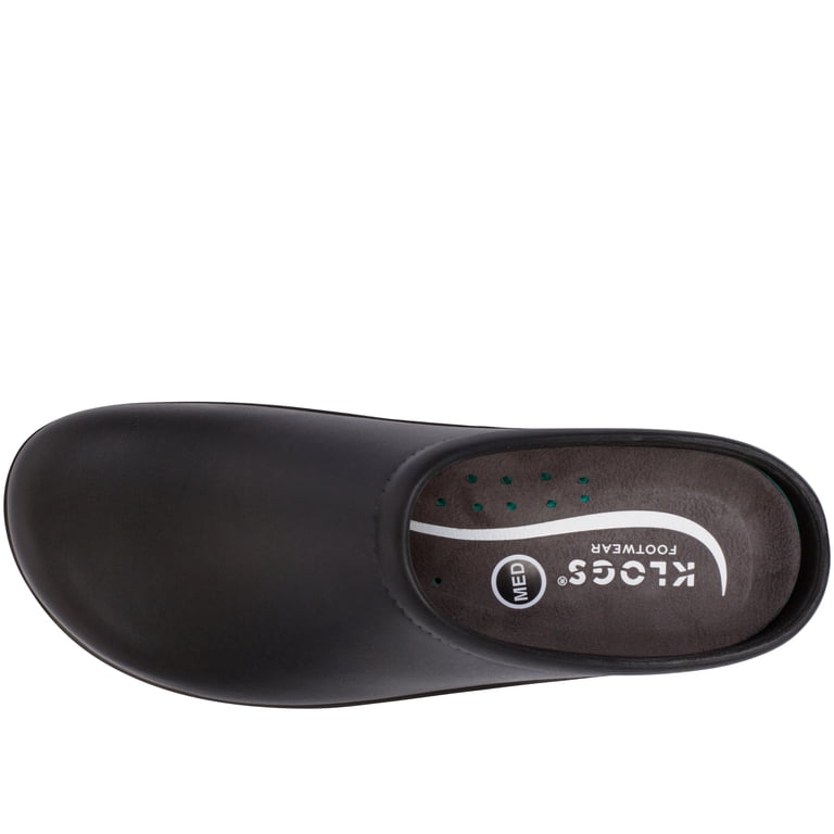 Klogs Footwear Men's Edge - Slip-Resistant, Lightweight Chef Clog,  Comfortable with Arch Support, Black - Walmart.com