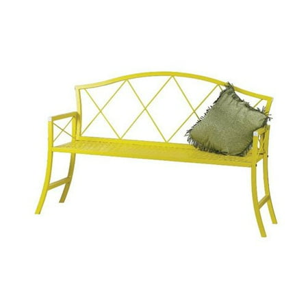 Austram Griffith Creek Designs 56 in. Metal Patio Bench
