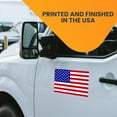 thumbnail image 3 of Magnet Me Up American Flag Vinyl Automotive Magnet Decal, 5x8 In, Red, White and Blue, 3 of 7