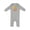 AC-Heather Grey, variant on My Grandma Loves Me Giraffe Baby Romper Coveralls