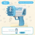 thumbnail image 5 of Bazooka Bubble Machine 32 hoyos Gatling Electric Soap Bubble Toys (Azul), 5 of 5