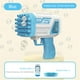 thumbnail image 4 of Bazooka Bubble Machine 32 hoyos Gatling Electric Soap Bubble Toys (rosa), 4 of 4