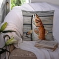 thumbnail image 3 of Carolines Treasures 8489PW1414 Red Fish Fabric Decorative Pillow , 14Hx14W, multicolor, 3 of 4
