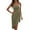 Green, variant on SIMU Beach Dresses for Women Women's Cocktail Midi Irregular Slit Dress Wide Neck Sleeveless Solid Ruffle Waist Tie Up Pleated Wrap Ruched Bodycon formal Wedding Guest Dresses Green M