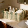 thumbnail image 4 of BAOPAI Handwoven Paper Rope Storage Basket Organizer For Home Office Clothes Toys And Desktop Items, 4 of 6