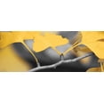 thumbnail image 2 of Crane, Rita 14x8 White Modern Wood Framed Museum Art Print Titled - Yellow Gingko I, 2 of 4