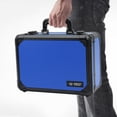 thumbnail image 2 of UHZBTEC Graded Card Storage Box; Durable Sports, PSA Card Storage Case- Trading Card Storage Box - PSA Slab Case For Top Loaders (BLUE, 14.17x11.2x7, 2 of 6