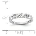 thumbnail image 7 of 14K White Gold Ring Band Wedding Diamond Round Complete Trio Ladies, 7 of 7