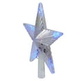 thumbnail image 2 of 9.5" Lighted Clear 5 Point Star Christmas Tree Topper - Multicolor LED Lights, 2 of 4