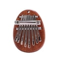 thumbnail image 4 of 8 Key Mini Kalimba Thumb Piano, Portable Finger Piano Musical Instrument with Lanyard, Handheld Percussion for Beginners and Music Lovers B#071 E, 4 of 8