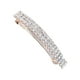 thumbnail image 1 of Clip de pelo Zulema Barrette Rectangular Broche de Sujeción plata para mujeres, 1 of 8