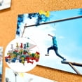 thumbnail image 4 of JJKBVCLO Color I Nail Kindergarten Painting Corkboard Pushpin Fixed Pin Transparent I Nail 1 Box 100pc, 4 of 8
