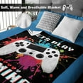 thumbnail image 5 of Yibo Baseball Gifts for Boys Blanket Flannel Soft and Comfortable Anti-static Bed Sofa Blanket, 5 of 6